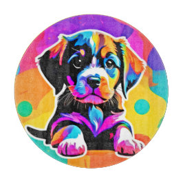 Vibrant Puppy Artwork