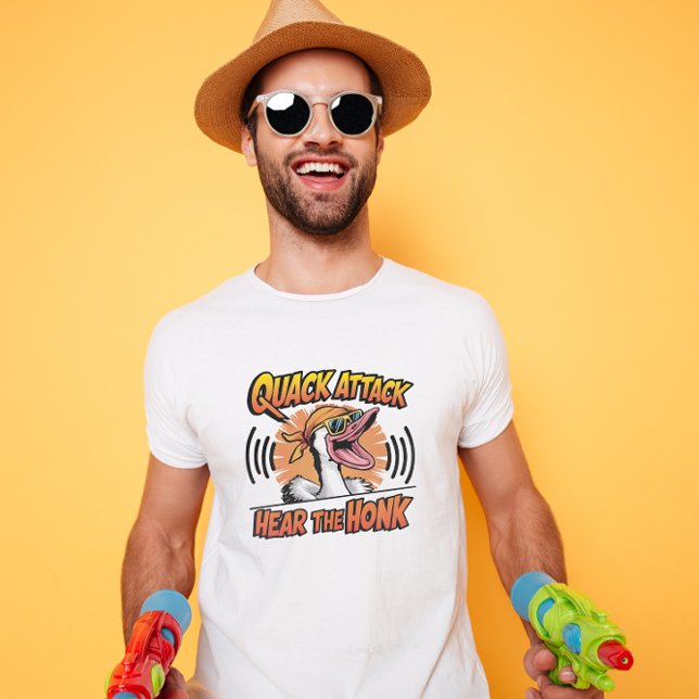 Vibrant Quack Attack T-Shirt (Skapare uppladdad)