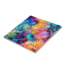 Vibrant Rainbow Alcohol Bläck