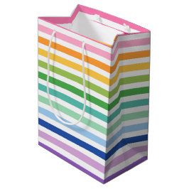 Vibrant Rainbow Rand med fet Färg