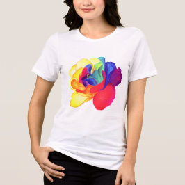 Vibrant Rainbow Ro T Shirt