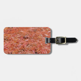 Vibrant Red Höst löv Bagagebricka