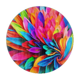 Vibrant regnbågsblomma, Abstrakt