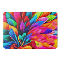 Vibrant regnbågsblomma, Abstrakt