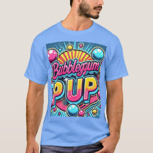 Vibrant Retro "Bubblegum Pop" Art - Roligt