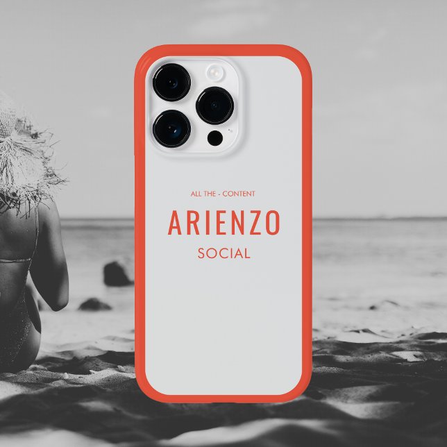 Vibrant Retro Orange Social Media Branded (Skapare uppladdad)