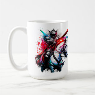  Vibrant Riddar-T-Shirt Kuddvar Glasunderlägg Kaffemugg