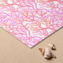 Vibrant Rosa Coral Reef-papper