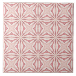 Vibrant Rosa Geometric Mediteranean Inspired Kakelplatta
