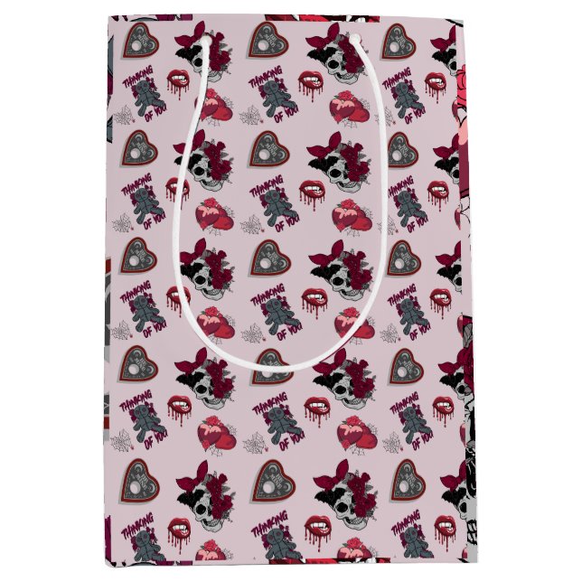 Vibrant Rosa Gothic Graphic Valentine Day (Framsidan)