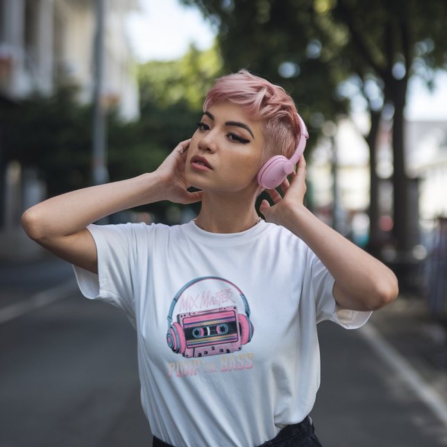 Vibrant Rosa Mix Master T-Shirt (Skapare uppladdad)
