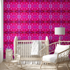 Vibrant rosa ros petals L-storlekt blommönster