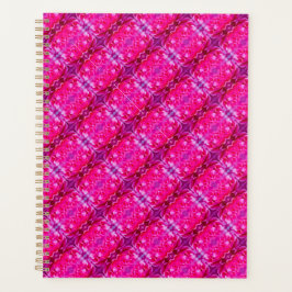 Vibrant rosa ros petals M-storlekt blommönster