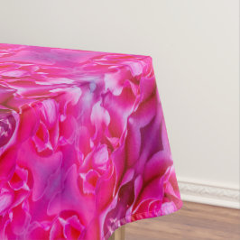 Vibrant rosa ros petals M-storlekt blommönster