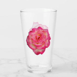 Vibrant Rose Drinking Glass Glaskopp