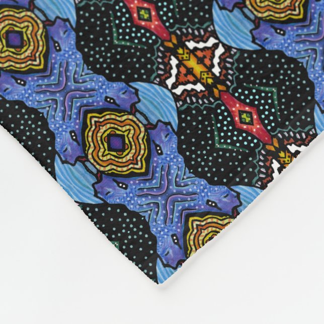 Vibrant Royalty Fleecefilt (Hörn)