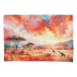 Vibrant Safari Sunset