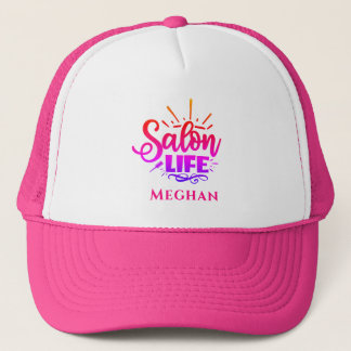 Vibrant Salon Life Skräddarsydd Truckerkeps