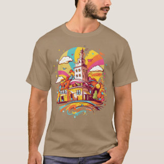 Vibrant School House Rockribute family T Shirt