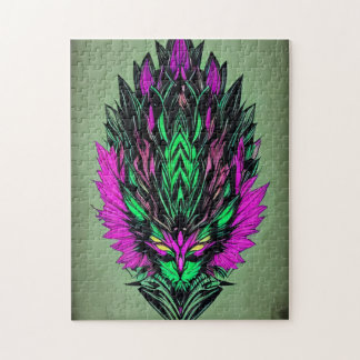 Vibrant sfinx i Shadows Puzzle - 252 Delar Pussel