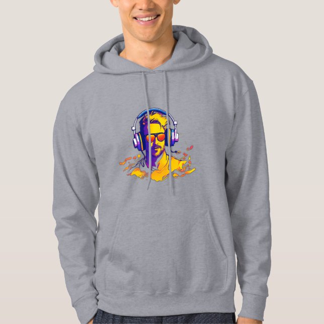 Vibrant slag hoodie (Framsida)