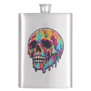 Vibrant Smälter skull Fickplunta