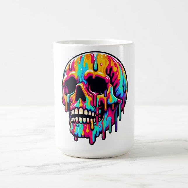 Vibrant Smälter skull Kaffemugg (Center)