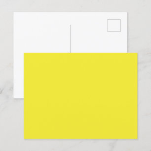 Vibrant solid Gult - bakgrund Helg Vykort
