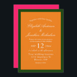 Vibrant soluppgång, minimalistisk blandning och ma inbjudningar<br><div class="desc">Kraftig,  färgstark,  minimalistisk insamling av bröllop med ljusa rosa och orange solökningstoner. Blanda och matcha färg</div>