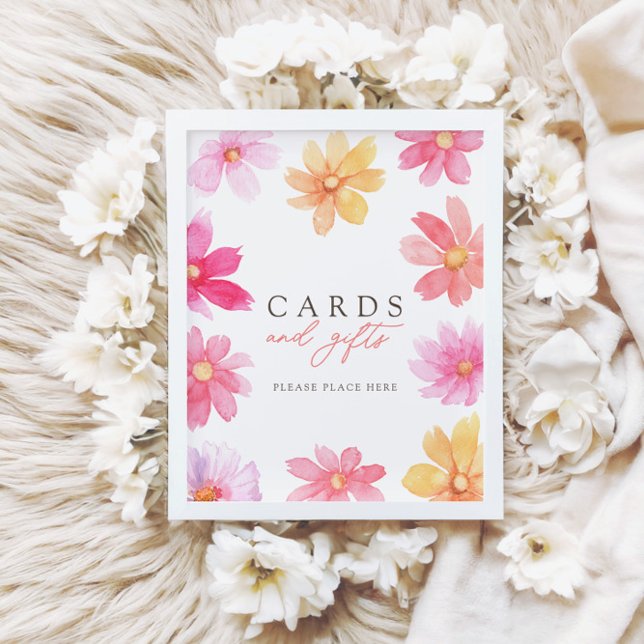 Vibrant sommarkort och presentationer - babyskylt poster (Skapare uppladdad)