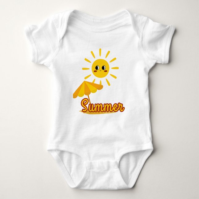 Vibrant sommarsolskendesign t shirt (Framsida)