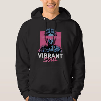 VIBRANT SOUL | Aesthetic Vaporwave Greece Statue Hoodie