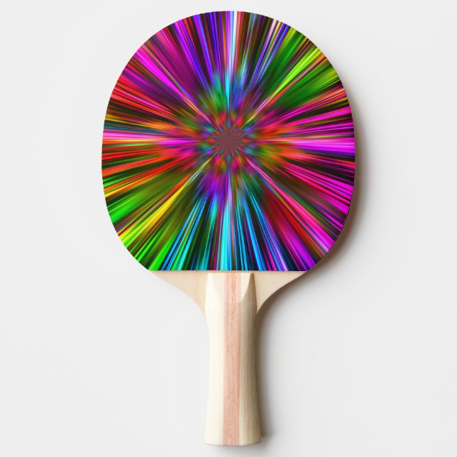 Vibrant spektrallaser pingisracket (Framsidan)