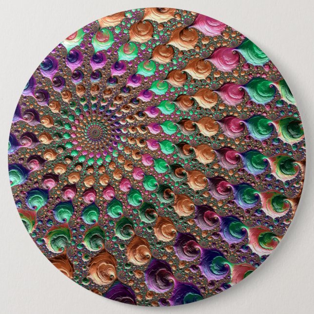 Vibrant Spiral Knapp (Framsida)