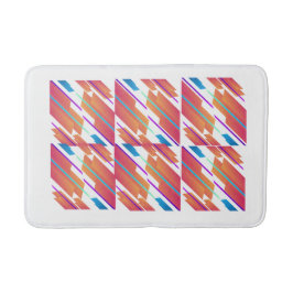 Vibrant Stänk-färgad badmatt Badrumsmatta