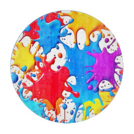 Vibrant Stänk i Neon Färg