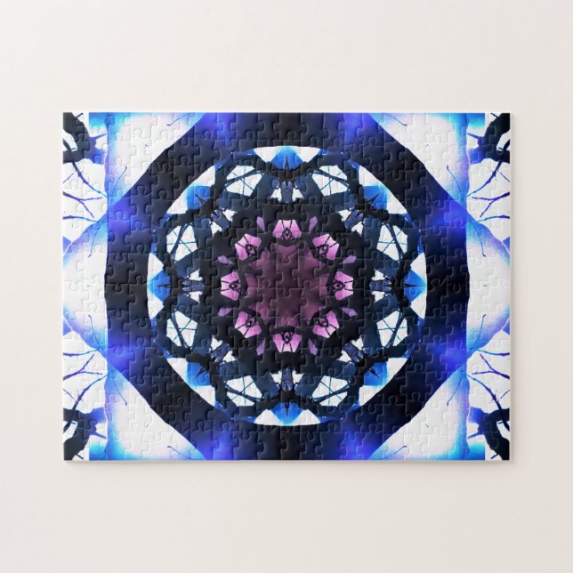 Vibrant Star Mandala | Medling Pussel (Horisontell)