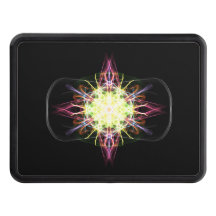 Vibrant Starburst Trailer Hitch Cover
