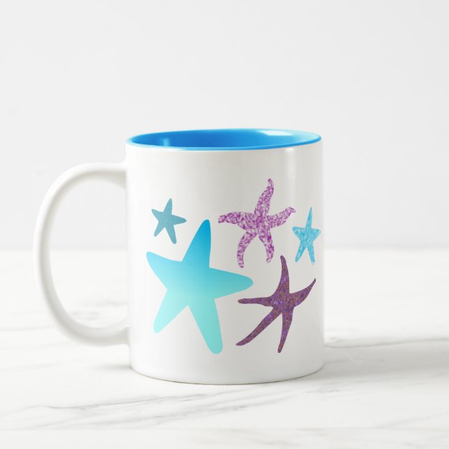 Vibrant Starfish Mugg (Vänster)