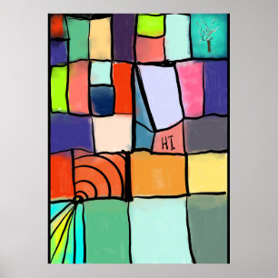 Vibrant Stollig Poster