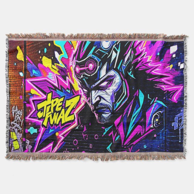 Vibrant Street Art Glow Filt (Framsidan)