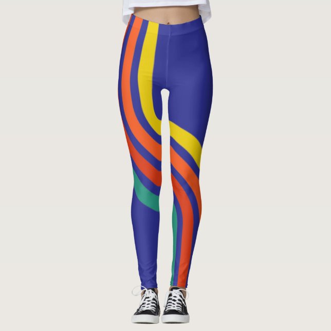 Vibrant Stride Training Leggings (Framsida)