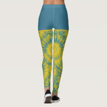 Vibrant Sunflower Tie-Dye Art
