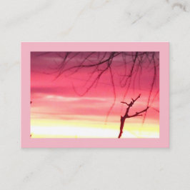 Vibrant Sunrise Visitkort