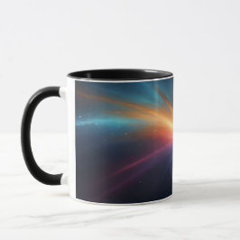 Vibrant Supernova Cosmic Space Explosion Abstract Mugg