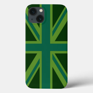 Vibrant Teal Union Jack