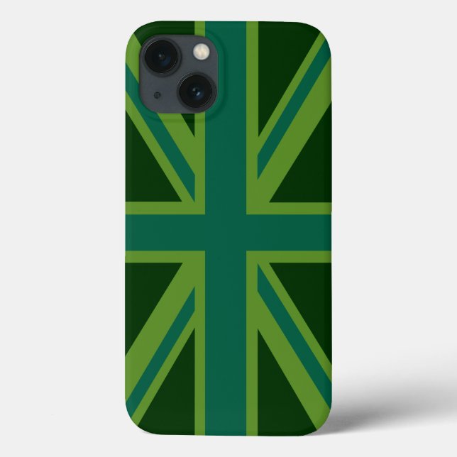 Vibrant Teal Union Jack (Baksida)