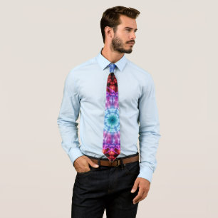 Vibrant Tie Dye Kaleidoscope Rainbow Mandala Slips
