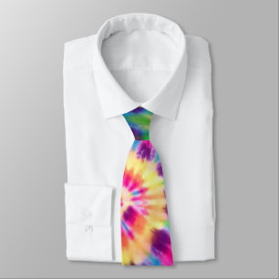 Vibrant tie dye mönster slips