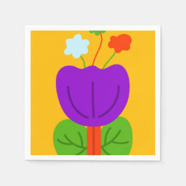 Vibrant Tones Pappersservett